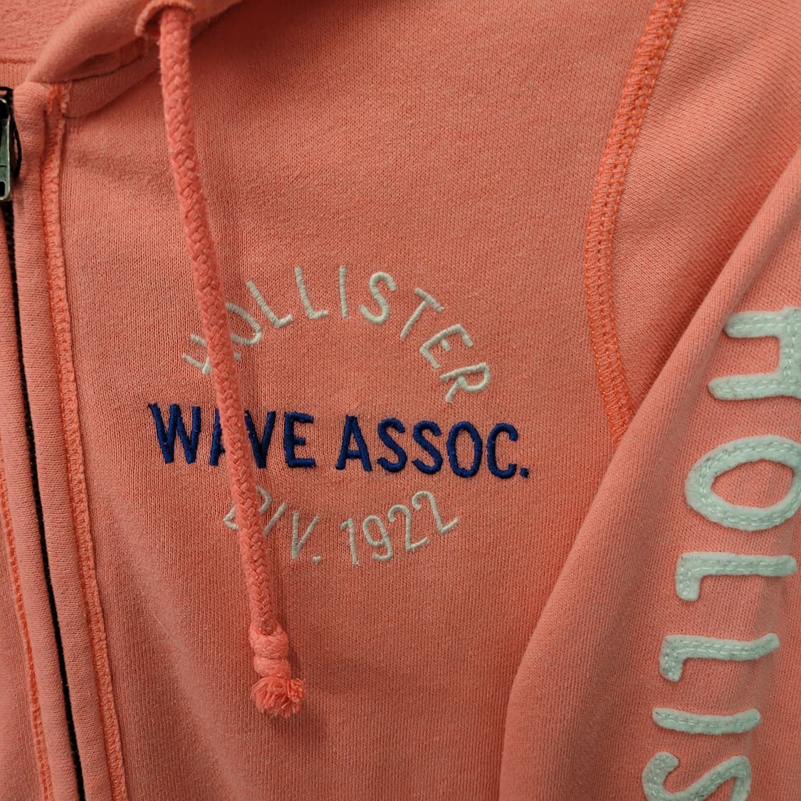 Hollister 홀리스터 후드집업 핑크 상품이미지3