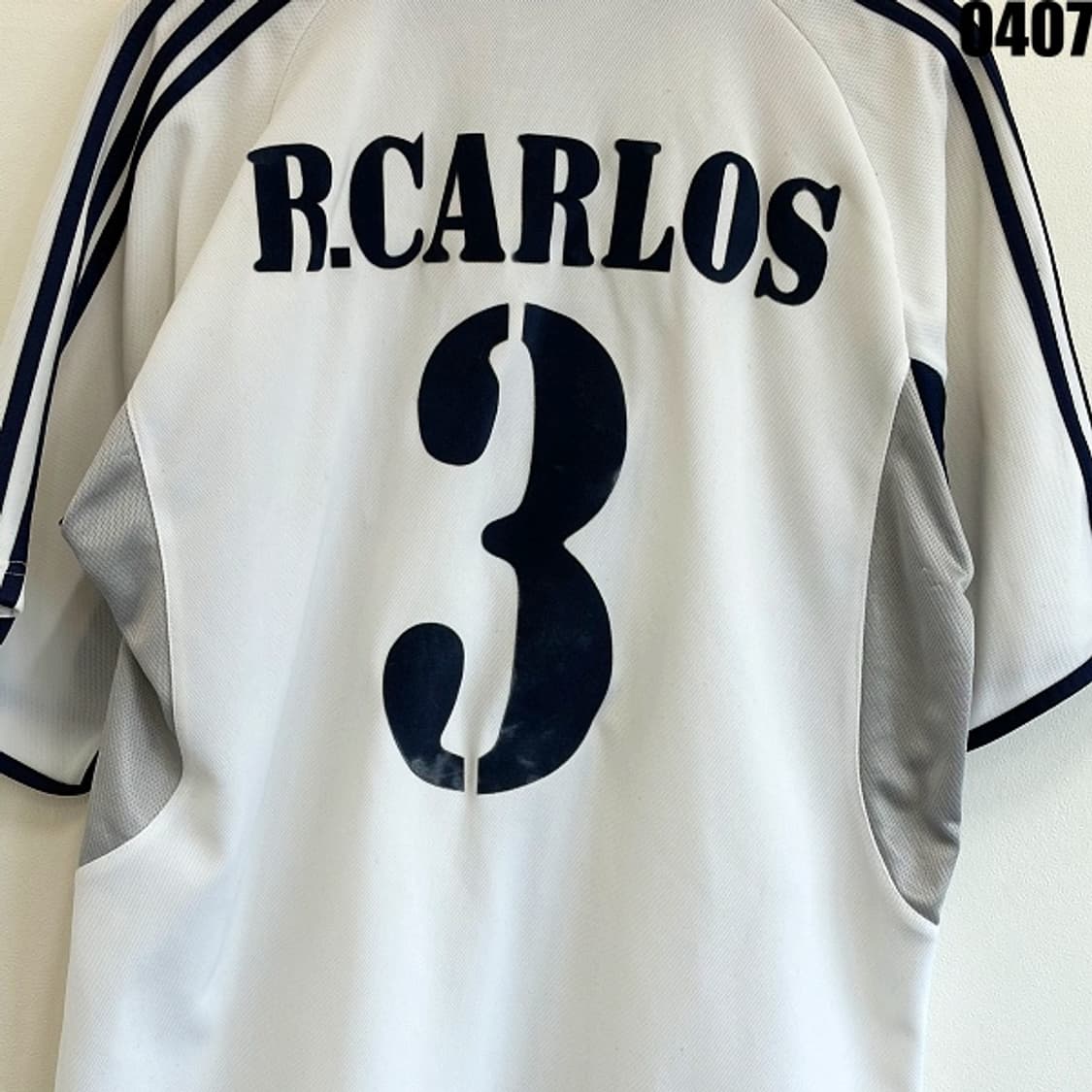 아디다스 레알마드리드 홈 유니폼 로베르토 카를로스 3번 마킹 L 0407 상품이미지7