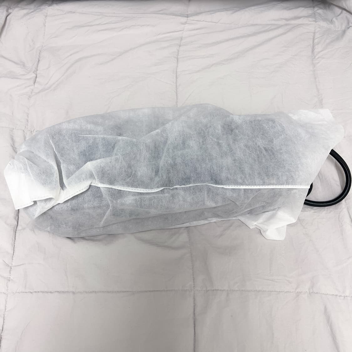 (새상품) 트리밍버드 스퀘어 스트링 숄더 백 블랙 상품이미지2