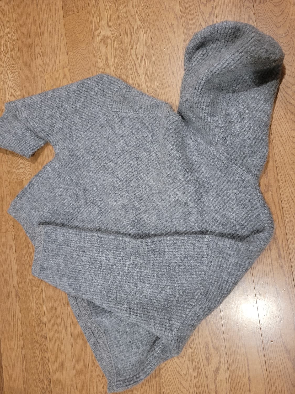 보브 알파카니트 자켓55~77 상품이미지3