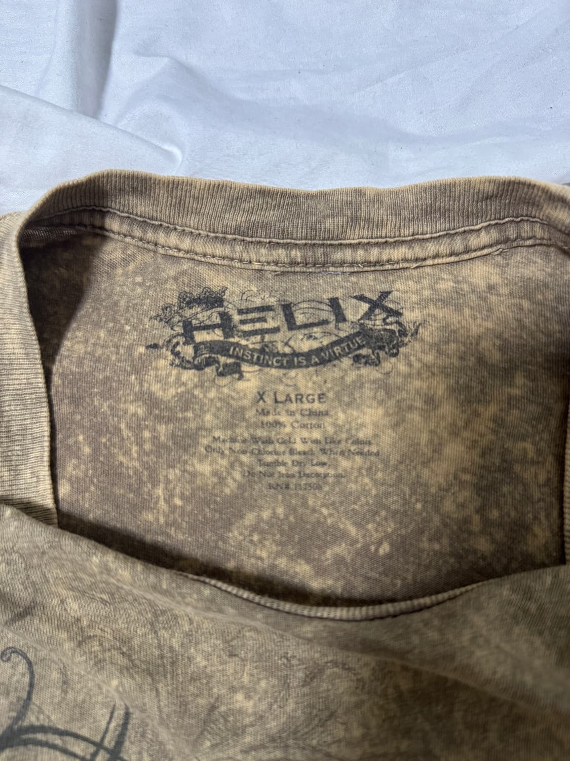 Helix 워시드 고딕 프린팅 티셔츠 y2k 상품이미지8