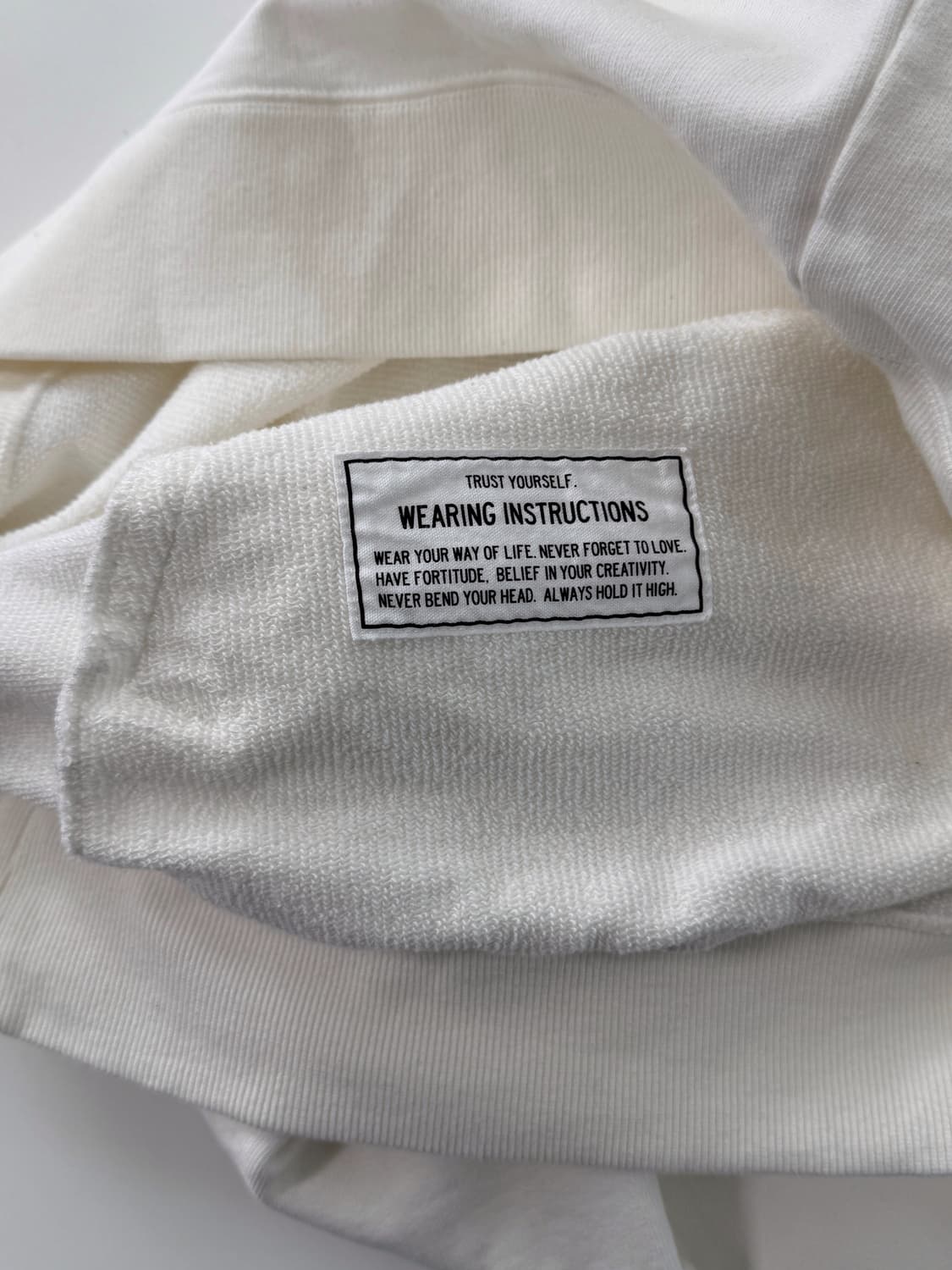 메종 미하라야스히로 24ss 오버핏 스마일리 페이스 스웻 후드 상품이미지8