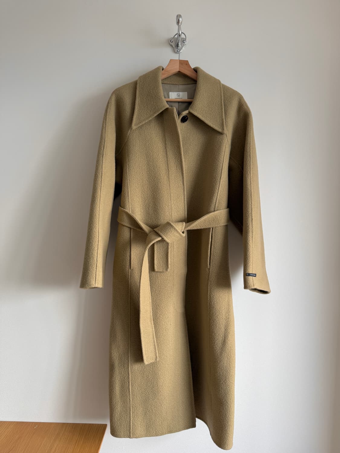 런던플랏(LONDONFLAT) 핸드메이드 울 코트(울마크) 상품이미지1