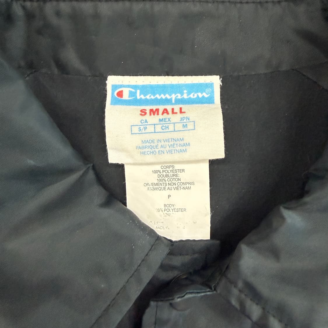 (S)챔피언 Champion 스몰로고 코치자켓(블랙) 상품이미지2