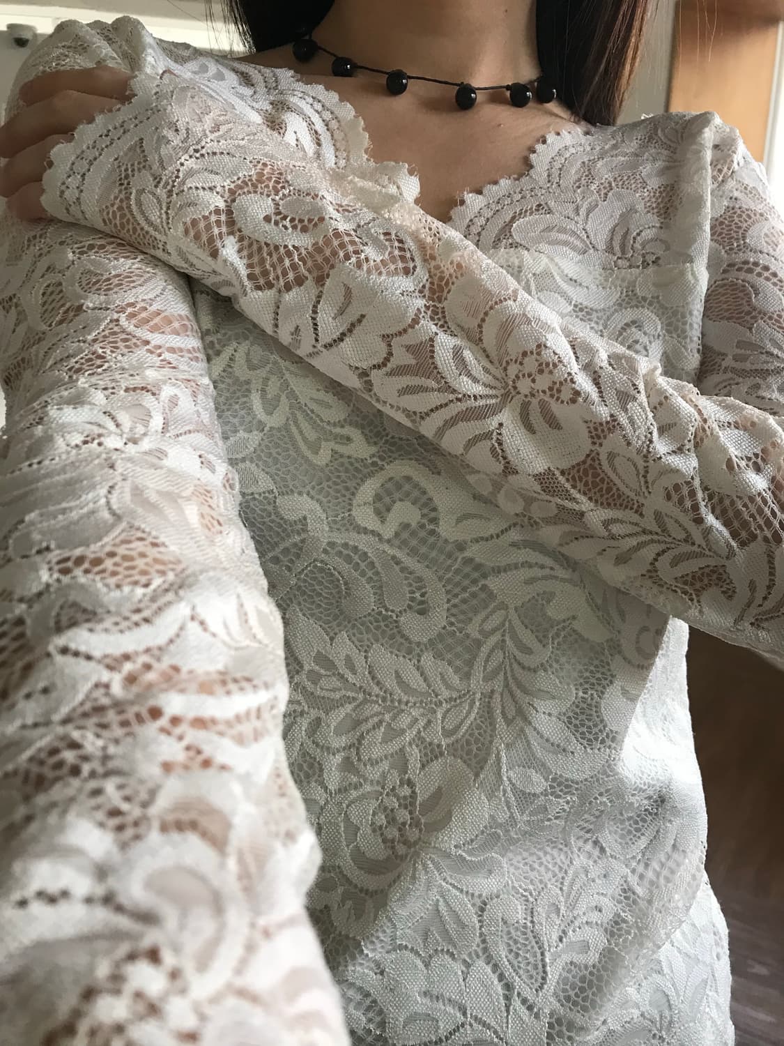 vintage lace top 상품이미지2