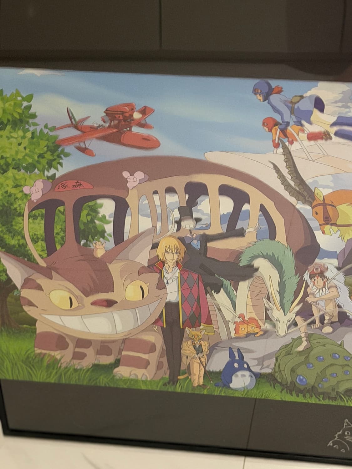 스튜디오 지브리 콜라주 포스터 상품이미지5