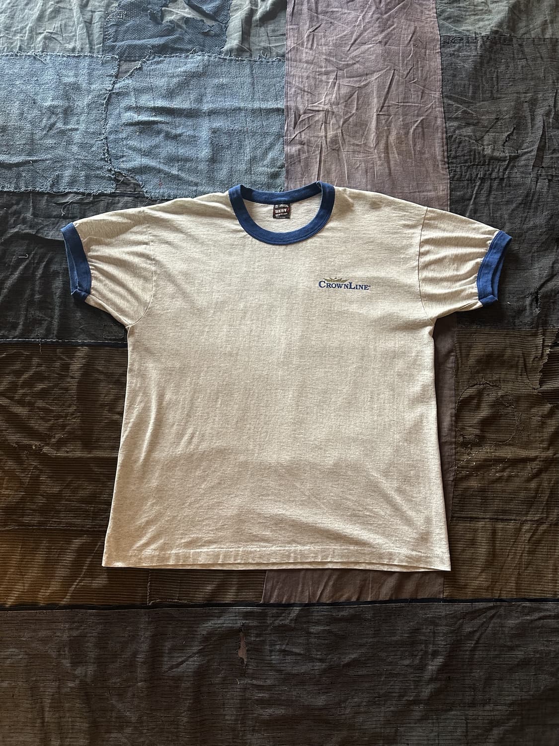 90s USA Fruit of the loom RInger T Shirt 상품이미지4