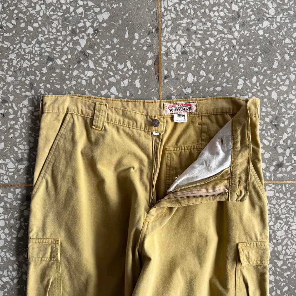 90-00s 올드 스투시 카고 팬츠 상품이미지5