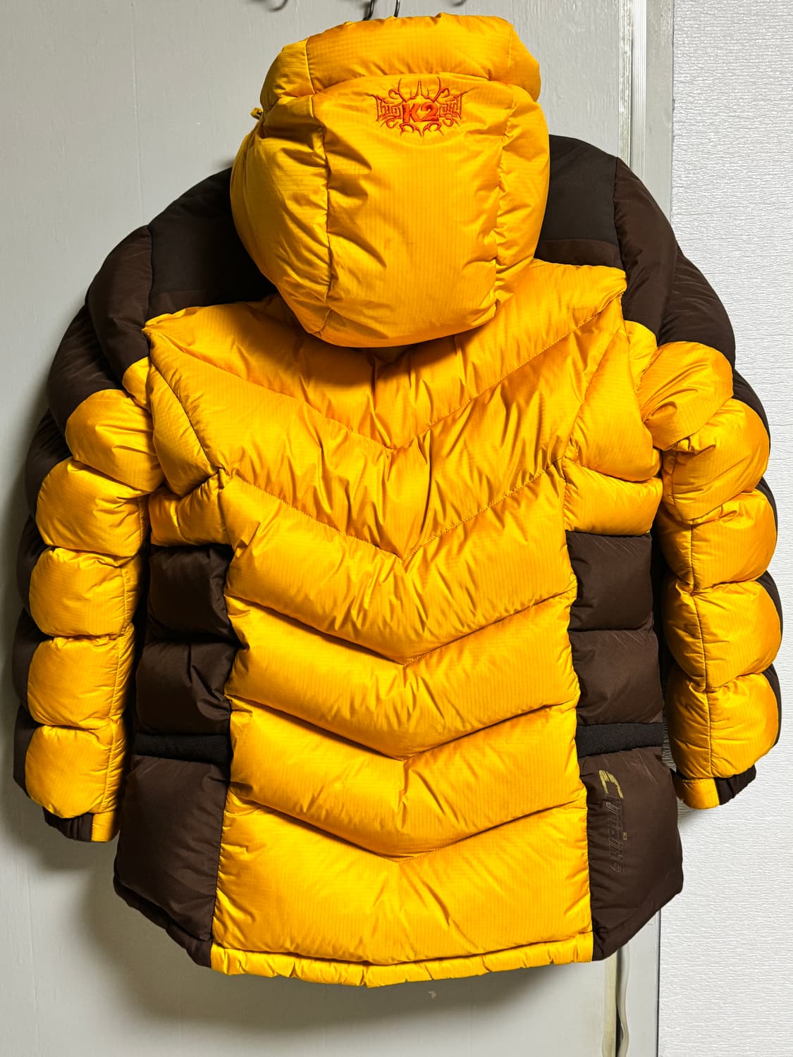 K2 마조람 구스다운 패딩 옐로우 105 상품이미지3