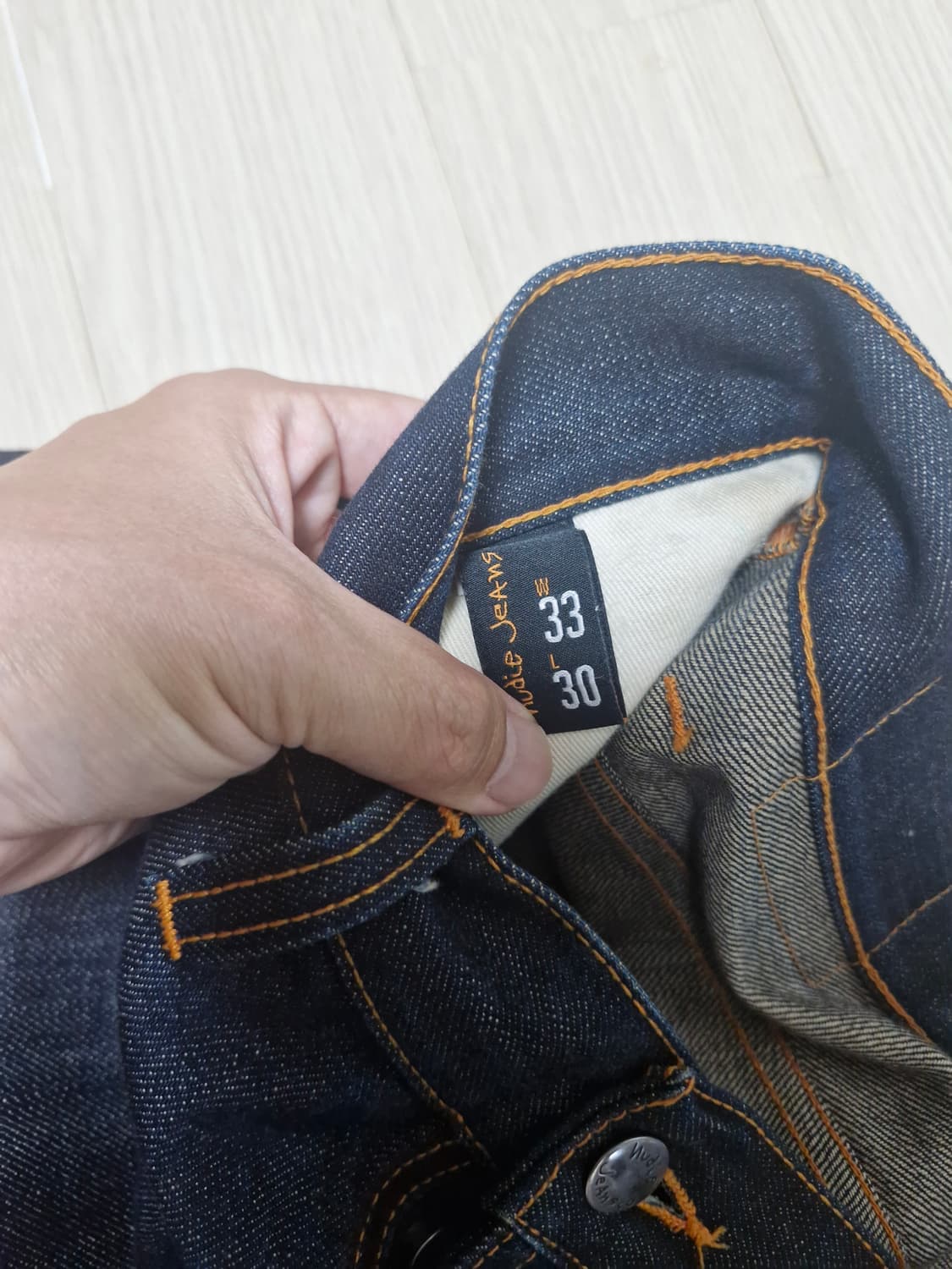 [33] 누디진 그림팀 드라이셀비지 오렌지셀비지 상품이미지3