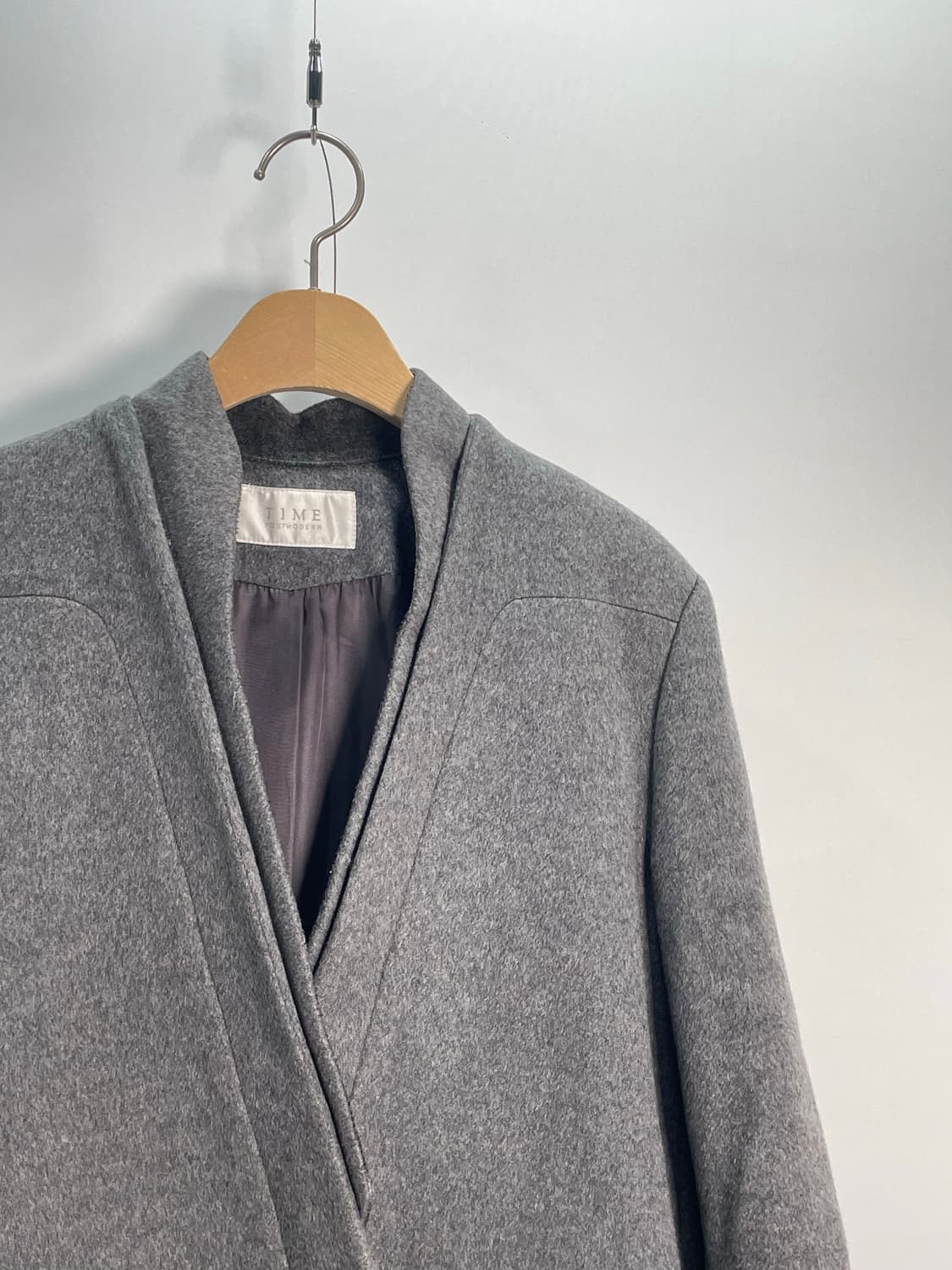 타임 캐시미어 롱코트 상품이미지2