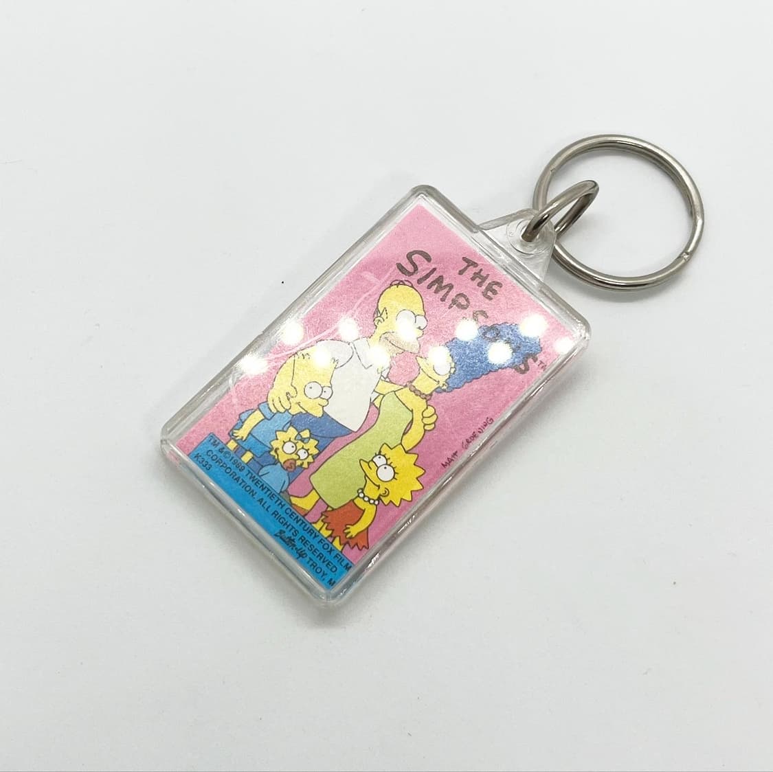심슨 핑크키링 😀 상품이미지1