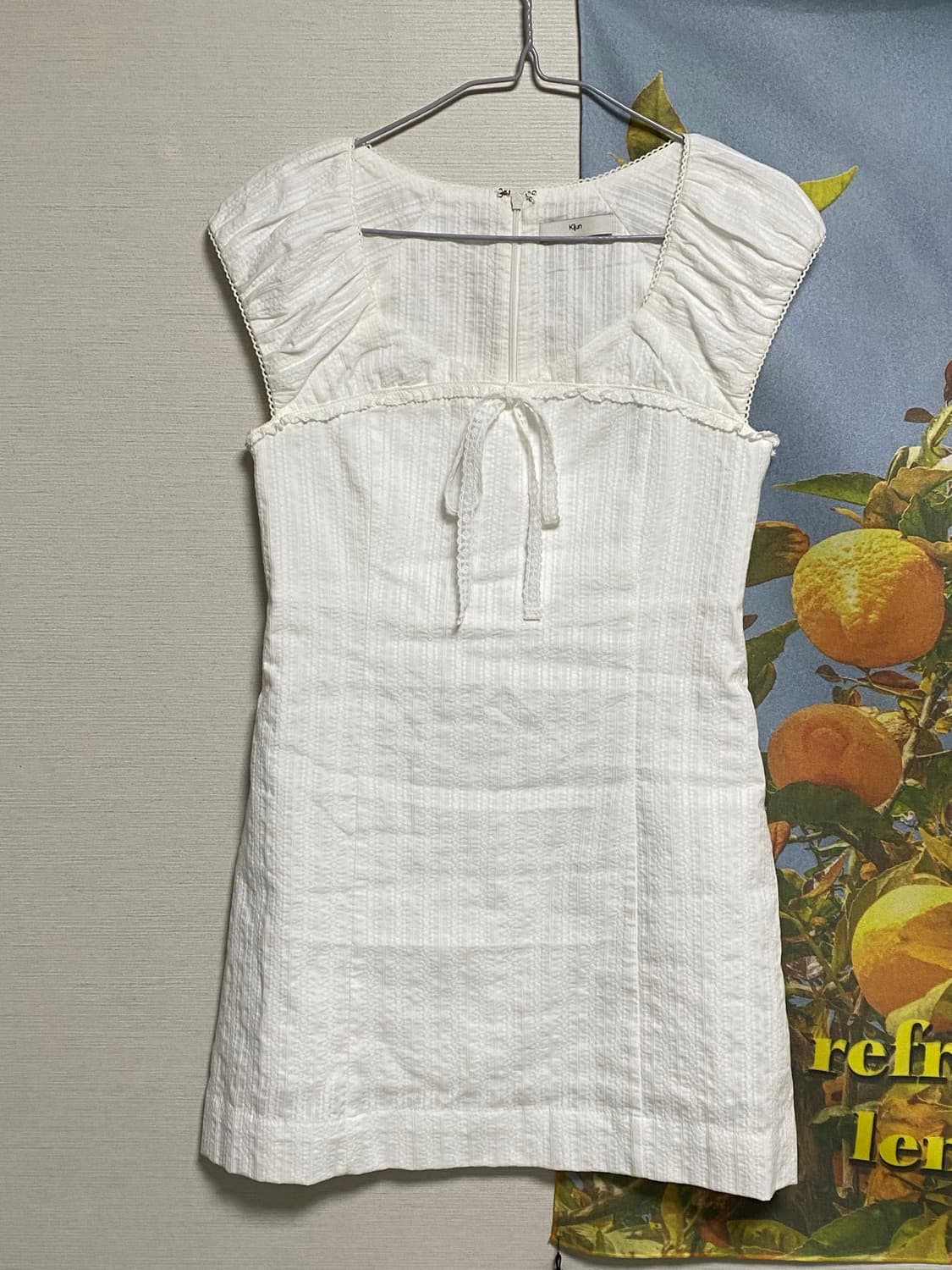 Kijun 기준 퓨어 미니 드레스 원피스  상품이미지5