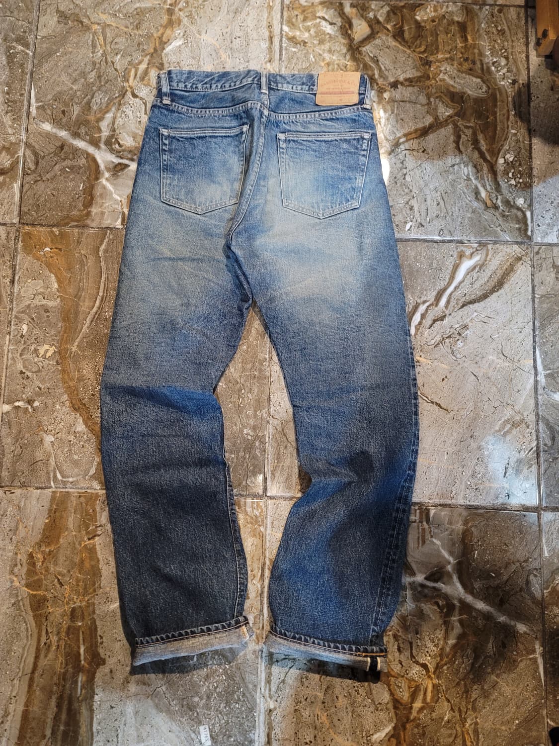 웨어하우스 셀비지 데님팬츠  상품이미지2