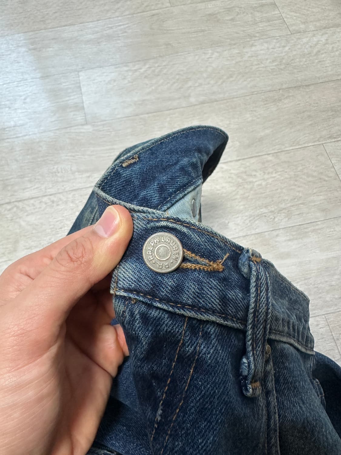 90's RRL 더블알엘 usa made 데님 상품이미지5