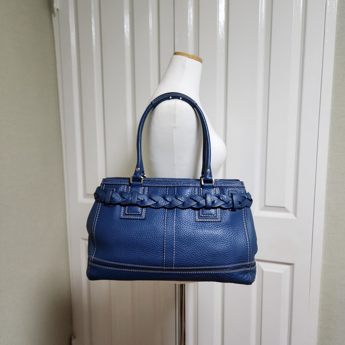 상태굿) 코치 해밀턴 페블레더 토트,숄더백 상품이미지5