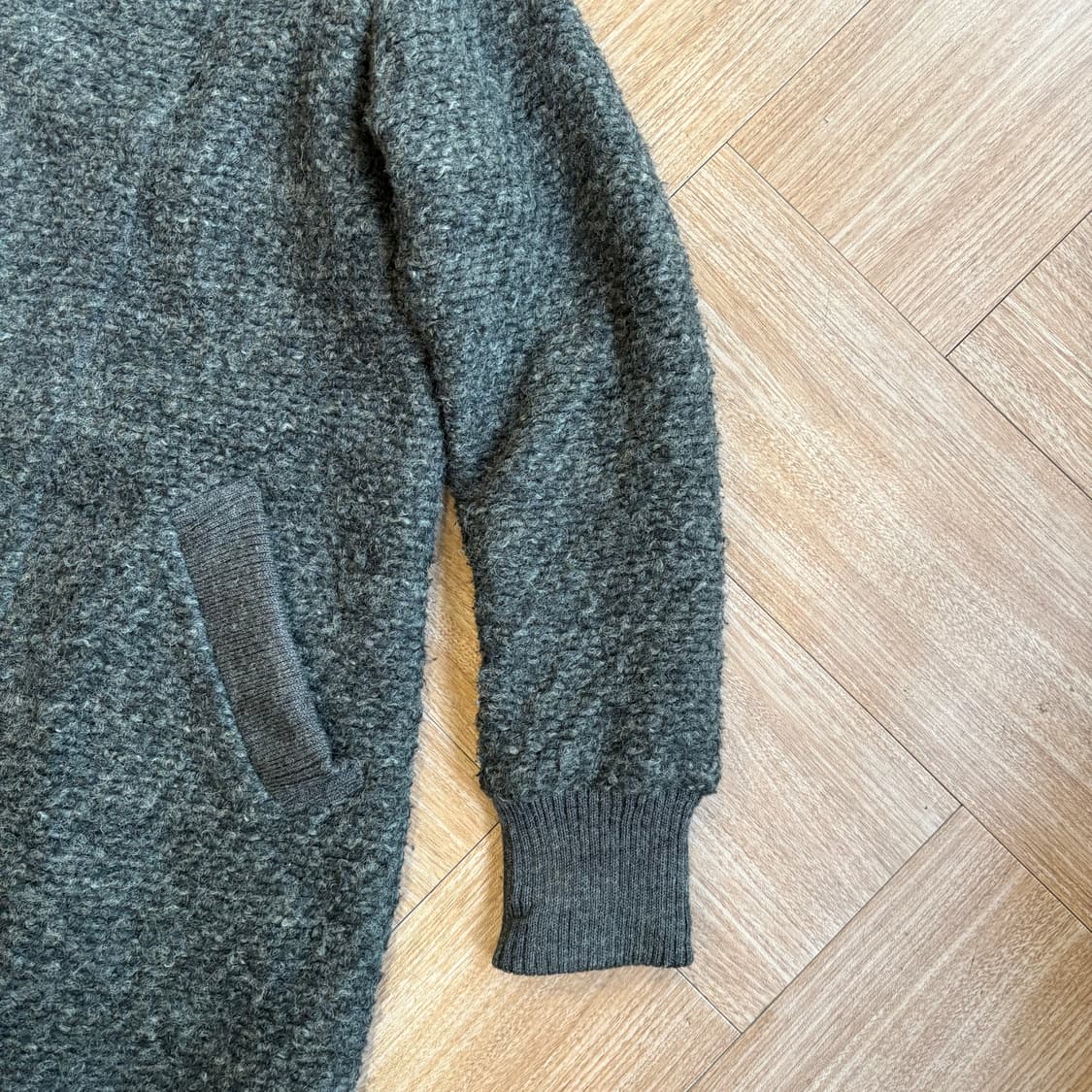 Zucc 주카 헤아리 울 롱 코트 상품이미지4