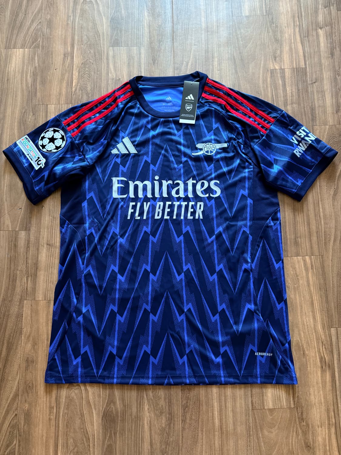 아스날 어웨이 챔스 하베르츠 유니폼 상품이미지2