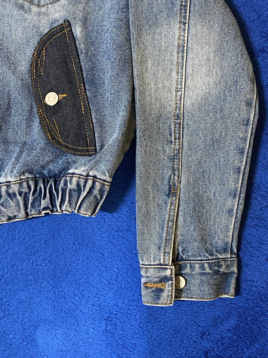 AnderssonBell 앤더슨벨 데님 콤보 자켓 M 상품이미지4