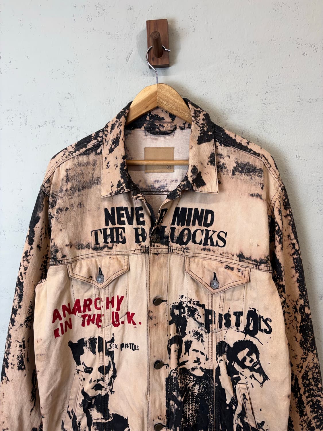 sexpistols 섹스피스돌즈 커스텀 데님 자켓 상품이미지3
