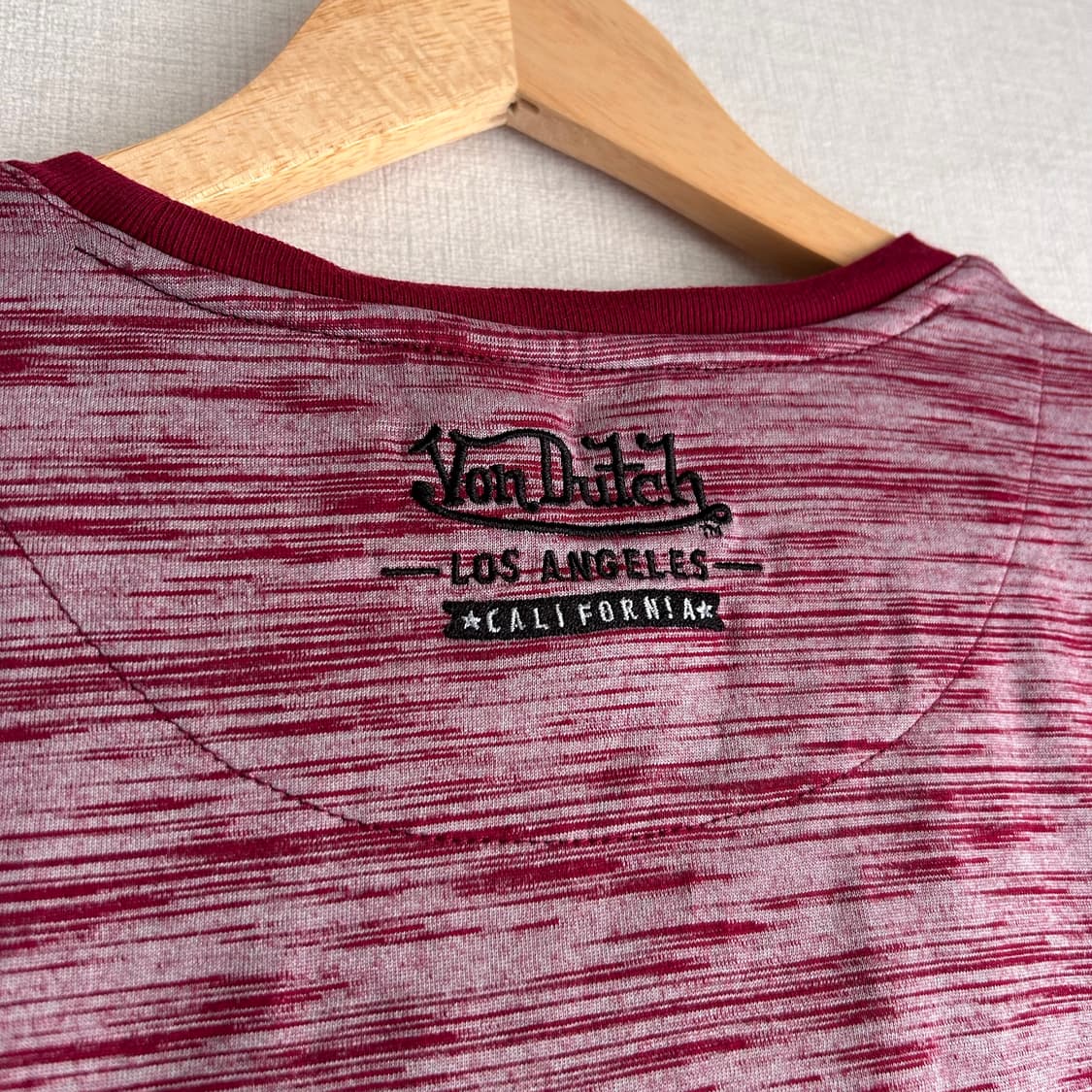 Von Dutch Red Stripe T-Shirts 상품이미지6