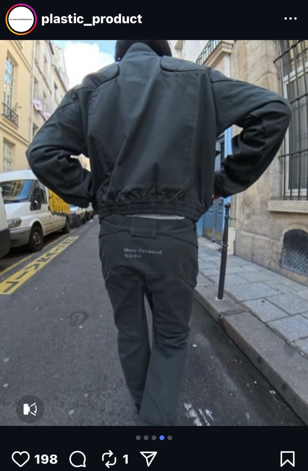 (신상) 플라스틱프로덕트 코튼 팬츠 상품이미지1