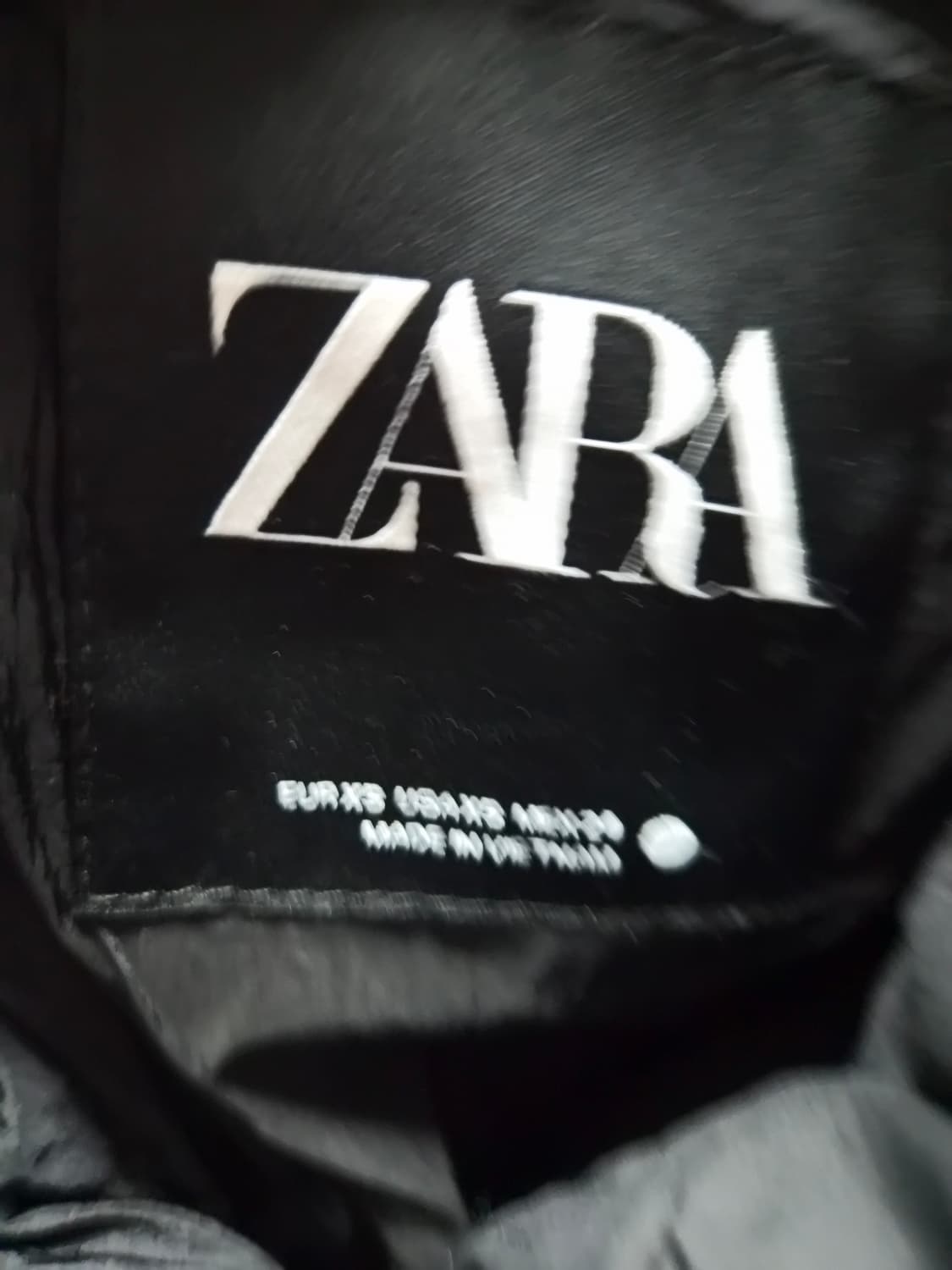 자라 워터프루프 머플러 롱패딩 상품이미지8