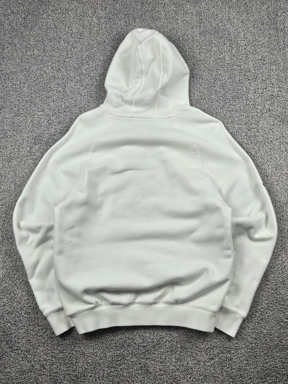 아디다스 빅로고 배색 래글런 후드 티셔츠 ( M ) / 10165 상품이미지4