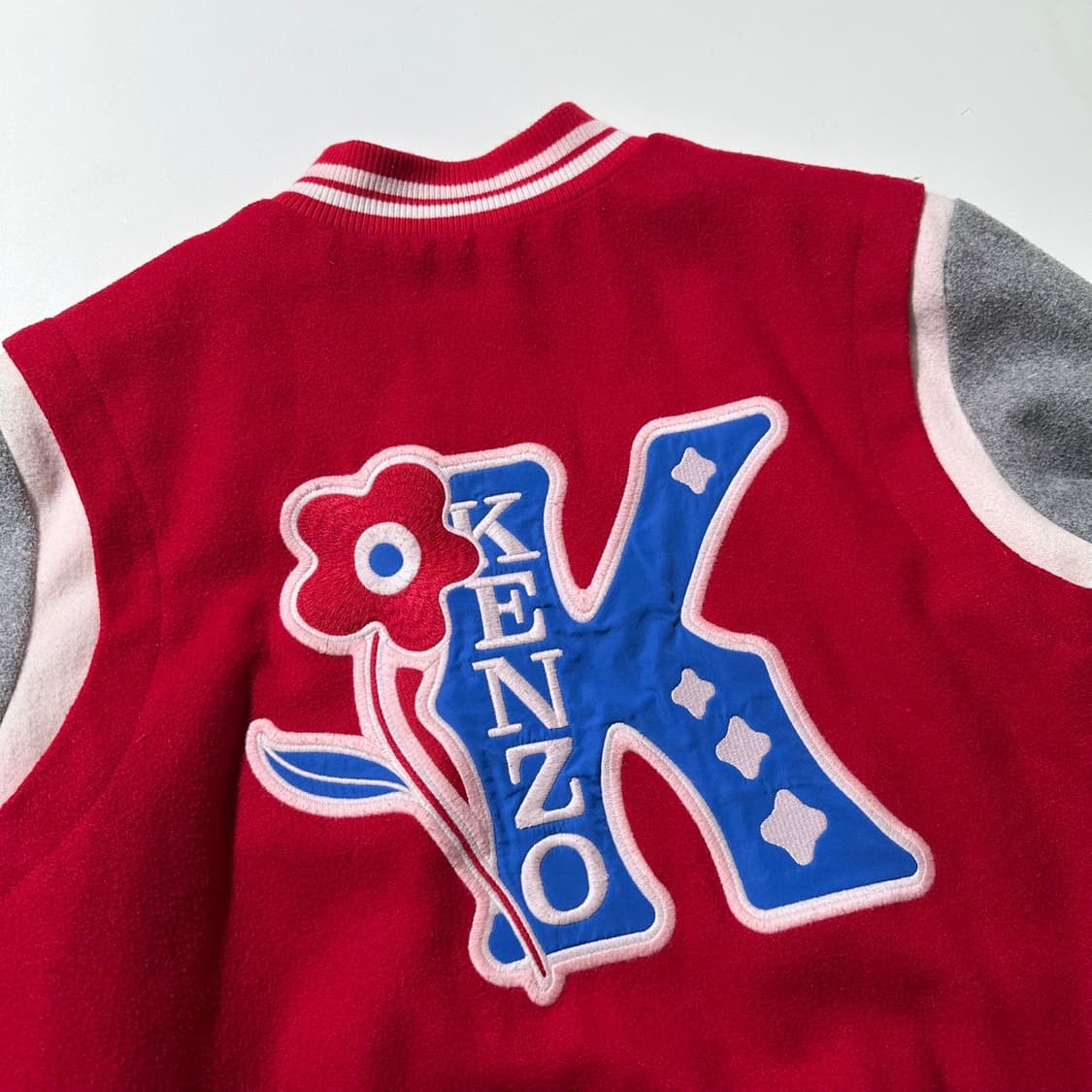 겐조 키즈 울 엠브로이디드 바시티 자켓 상품이미지3