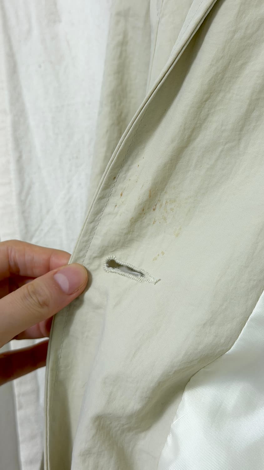 라이트베이지 트렌치 코트 상품이미지4