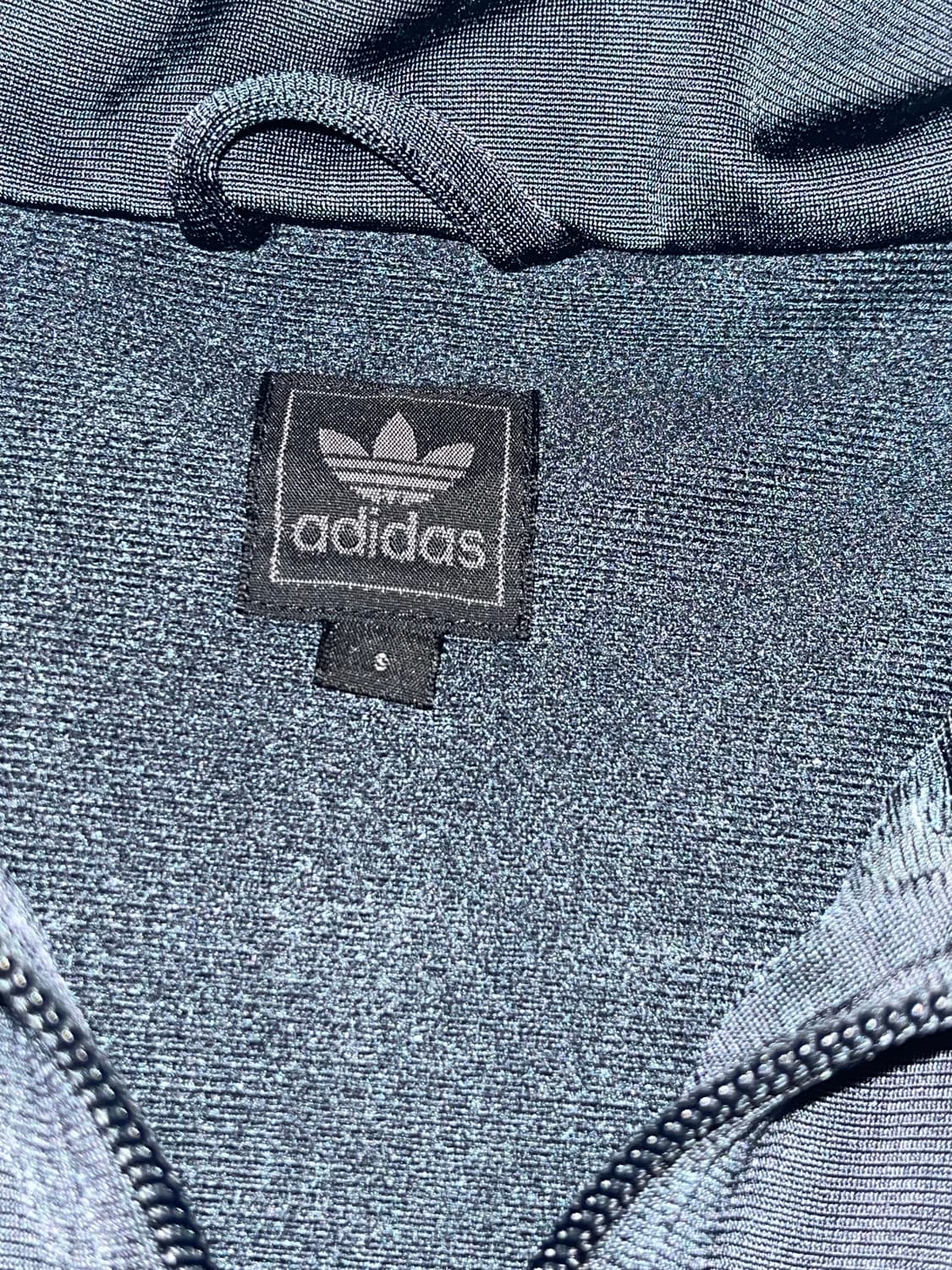 아디다스 차콜 챠콜 파이어버드 져지 네이비 블랙 트랙탑 후드집업 상품이미지2