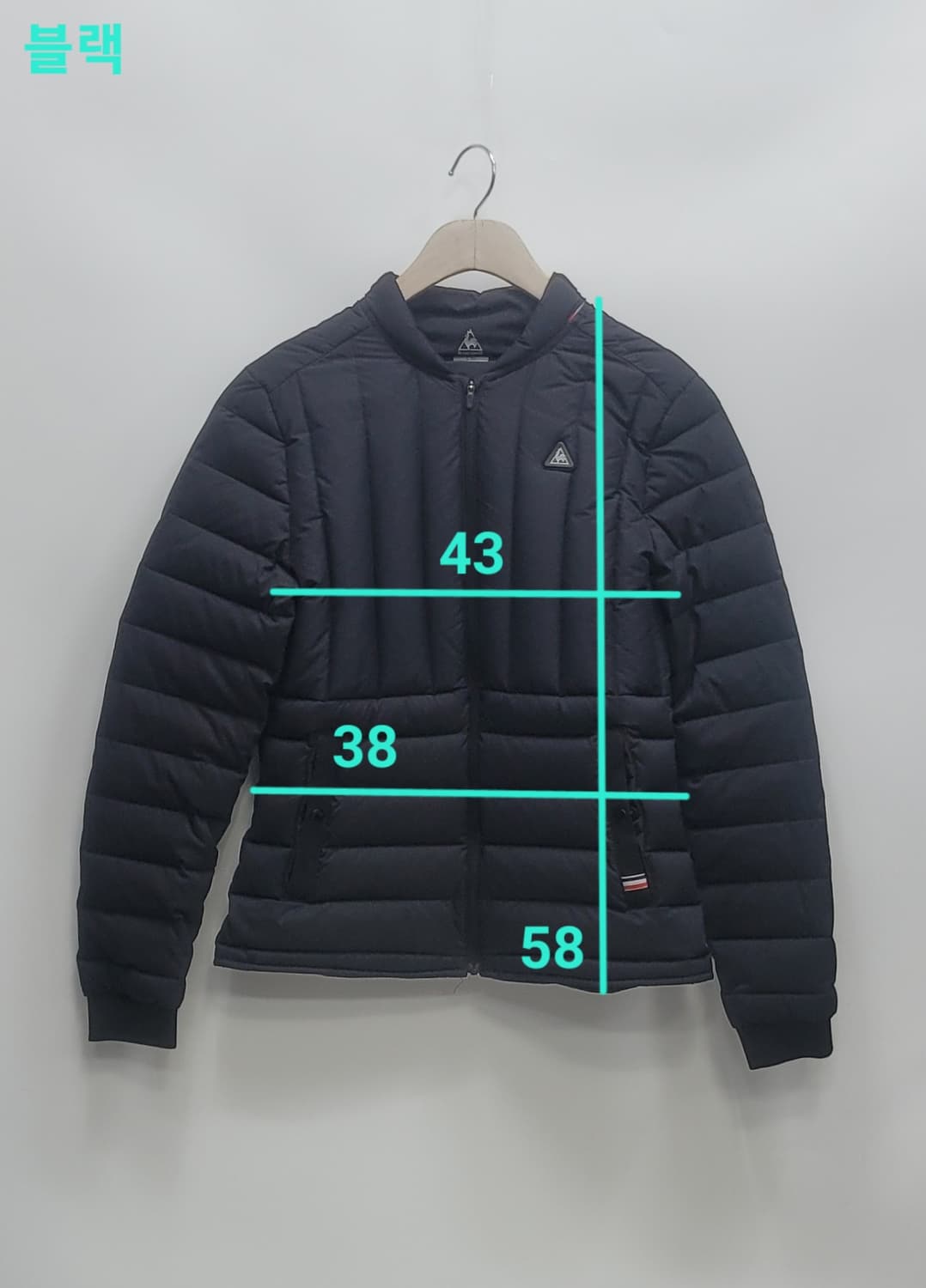 르꼬끄 튜브 구스 다운 경량 숏 패딩 / 여 85 (S) 블랙
 상품이미지10