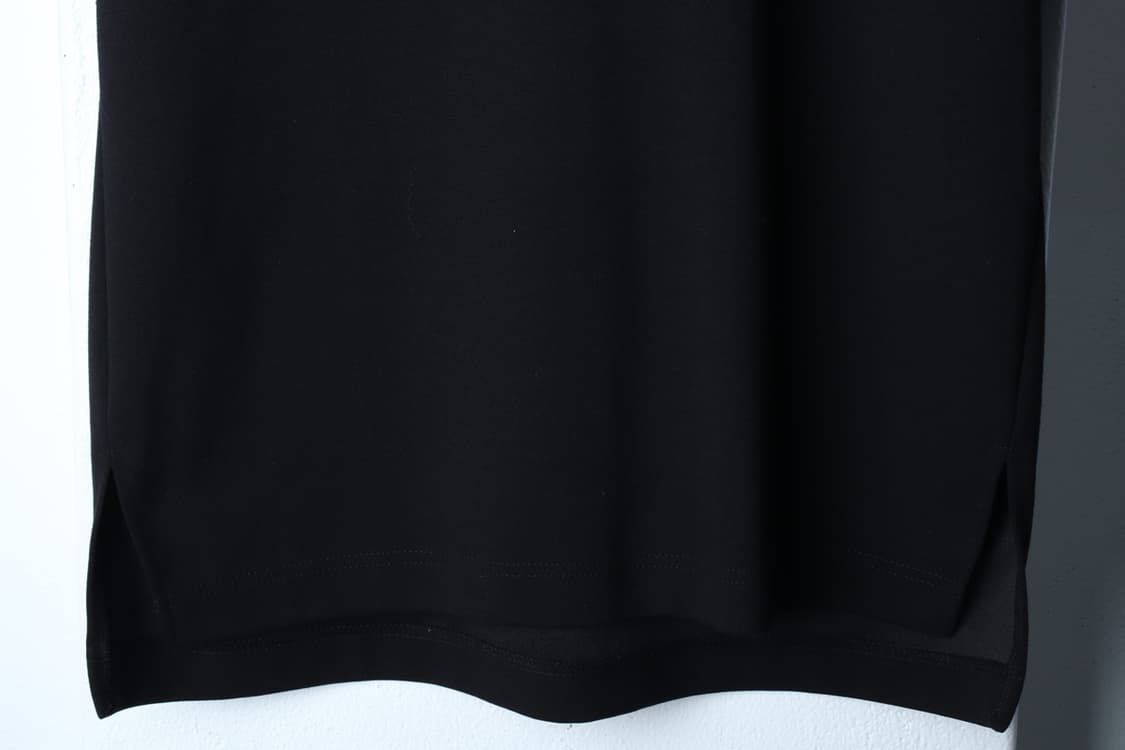 (L-XL) 드로우핏 반팔 티셔츠 블랙 무지 폴리 기능성-H32050 상품이미지4