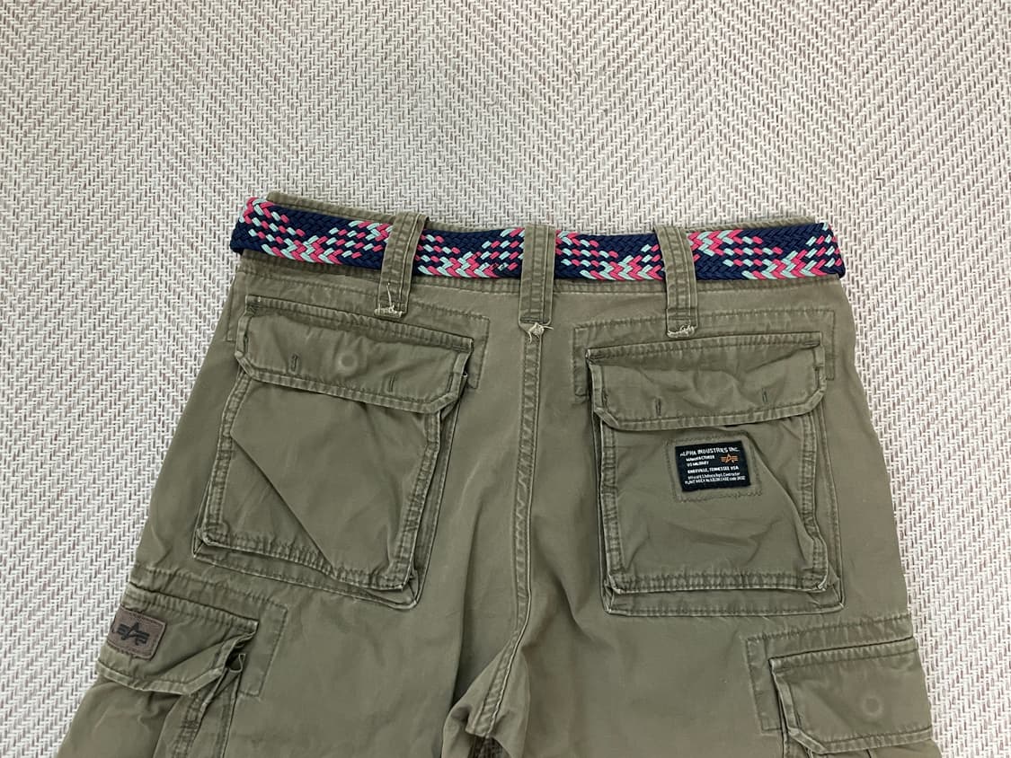 빈티지 컬러 위빙 벨트  J03644 상품이미지4