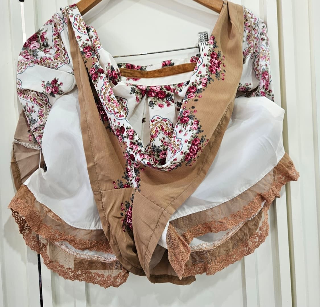 Liz Lisa 리즈리사 플라워 초코무드 큐롯 스커트 상품이미지6