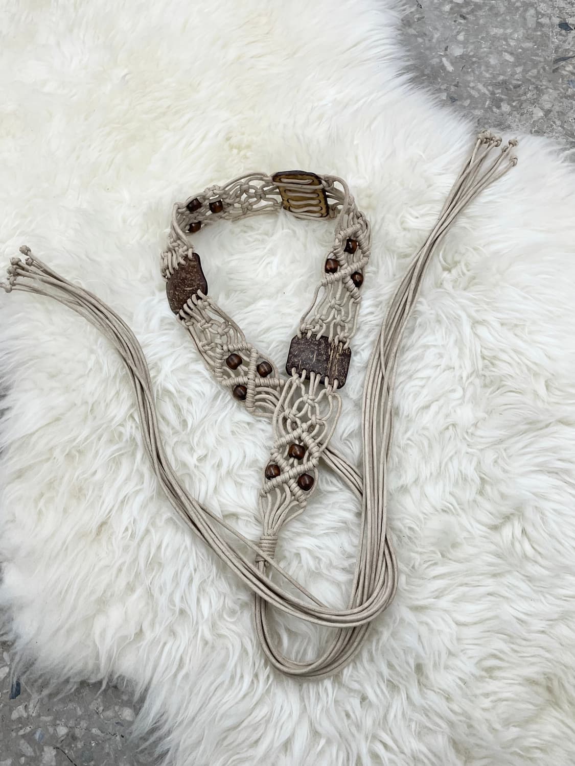 오리엔탈 페어리 우드 디테일 벨트 상품이미지1