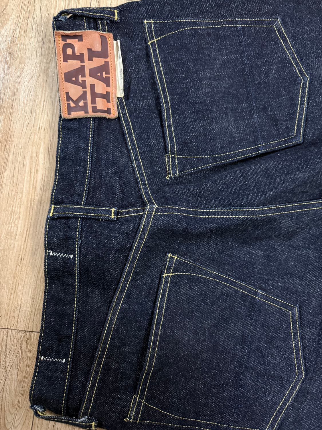 KAPITAL 캐피탈 14온즈 몽키시스코 데님 팬츠 인디고 34SIZE 상품이미지3