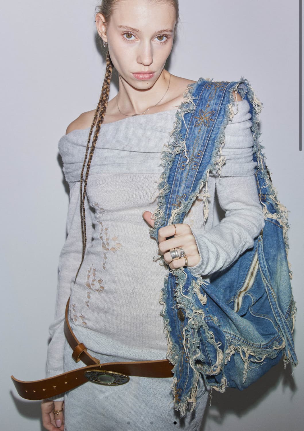 2way Shawl Maxi Dress Pale Green 상품이미지2