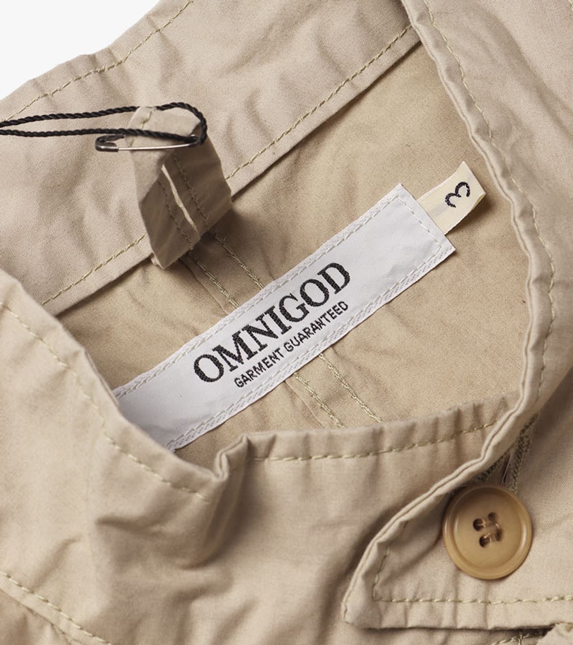 OMNIGOD - 24SS COATING WORK COAT 상품이미지7