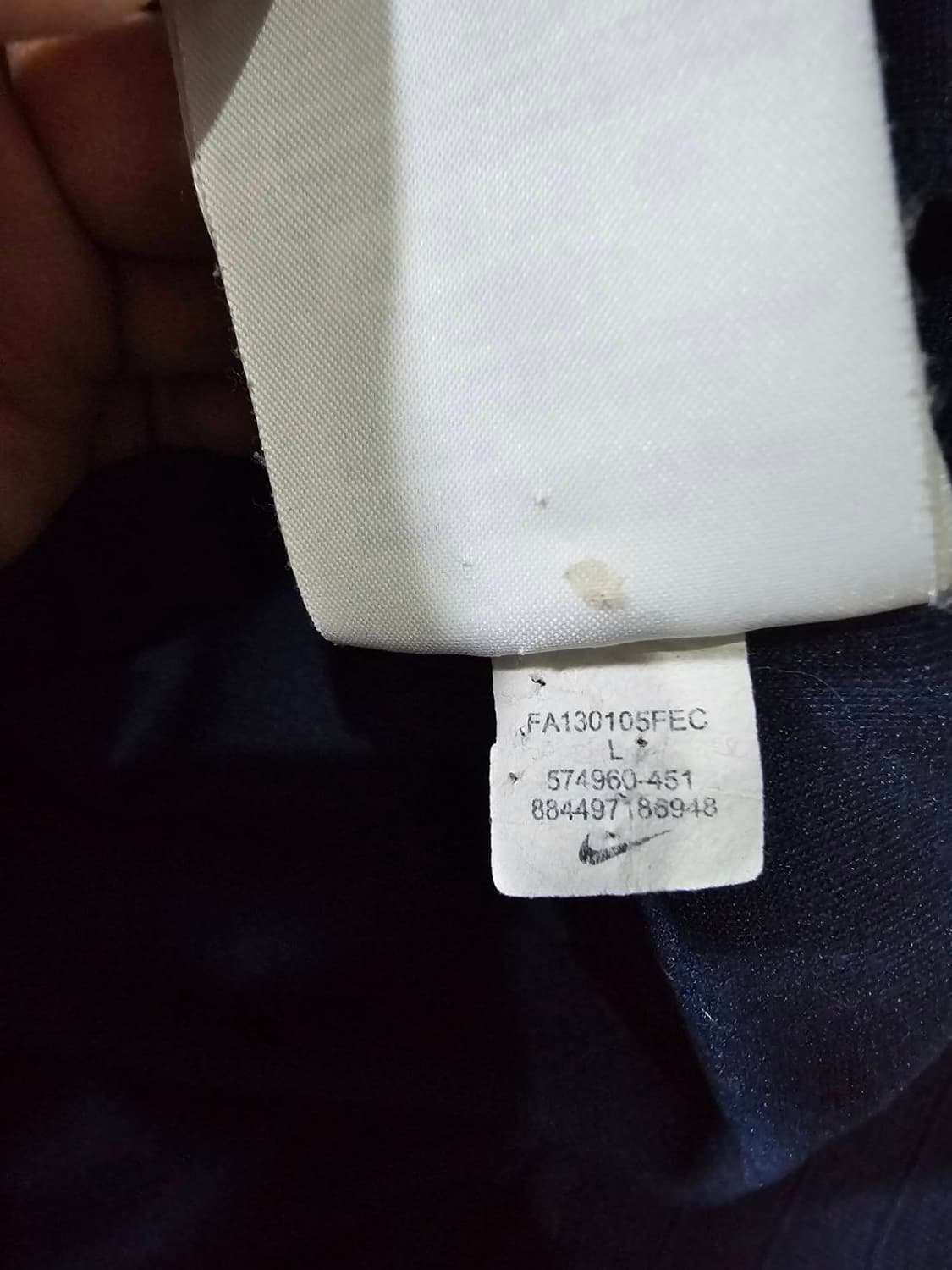 나이키 13-14 맨시티 트랙탑 져지 네이비 100 / L 상품이미지7