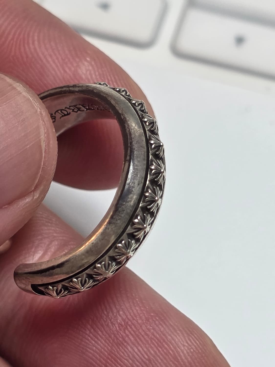 [US10] CH 오픈밴드링 크롬하츠 Chromehearts 상품이미지3