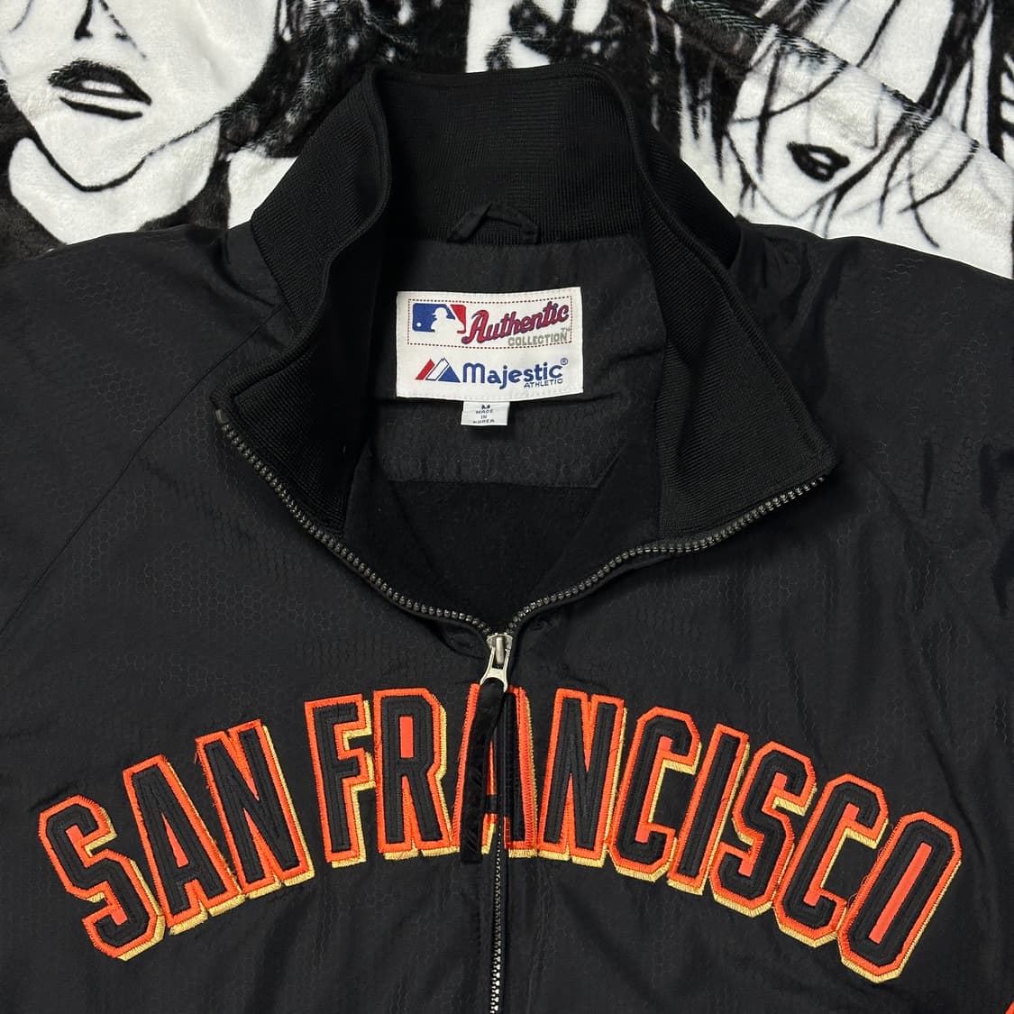 마제스틱 샌프란시스코 자이언츠 트랙 자켓 기모 상품이미지3