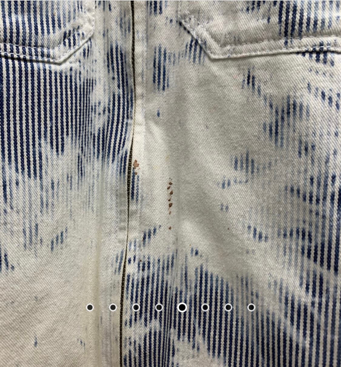 스투시 히코리 스트라이프 타이다이 데님 자켓 상품이미지4