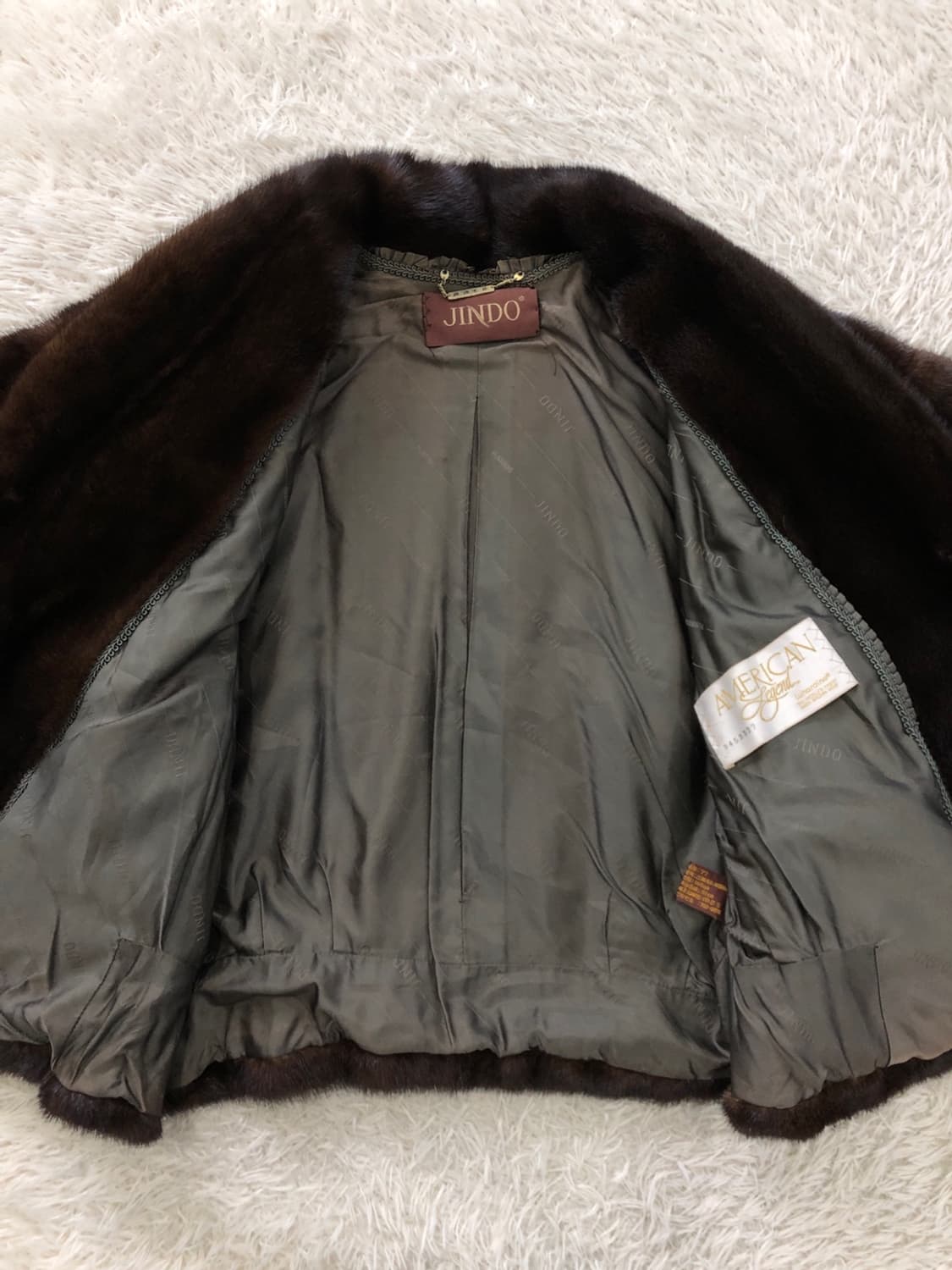 진도 모피 밍크 반코트/#3149 상품이미지4