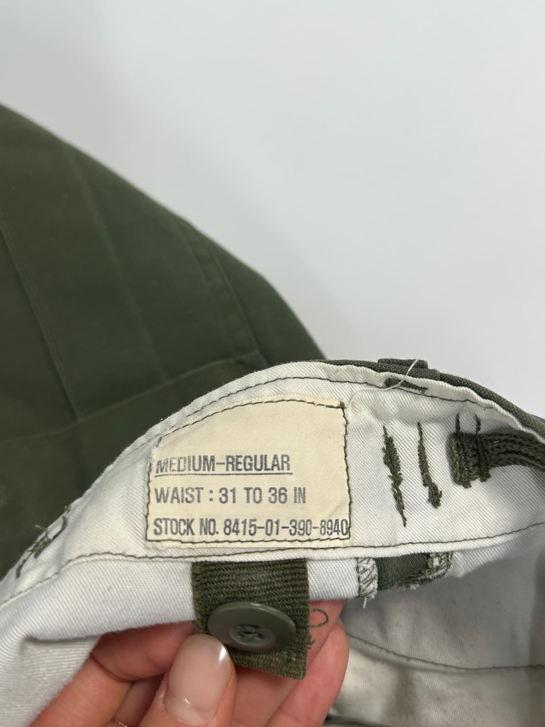 M-65 U.S. ARMY 밀리터리 팬츠 31-36 상품이미지3
