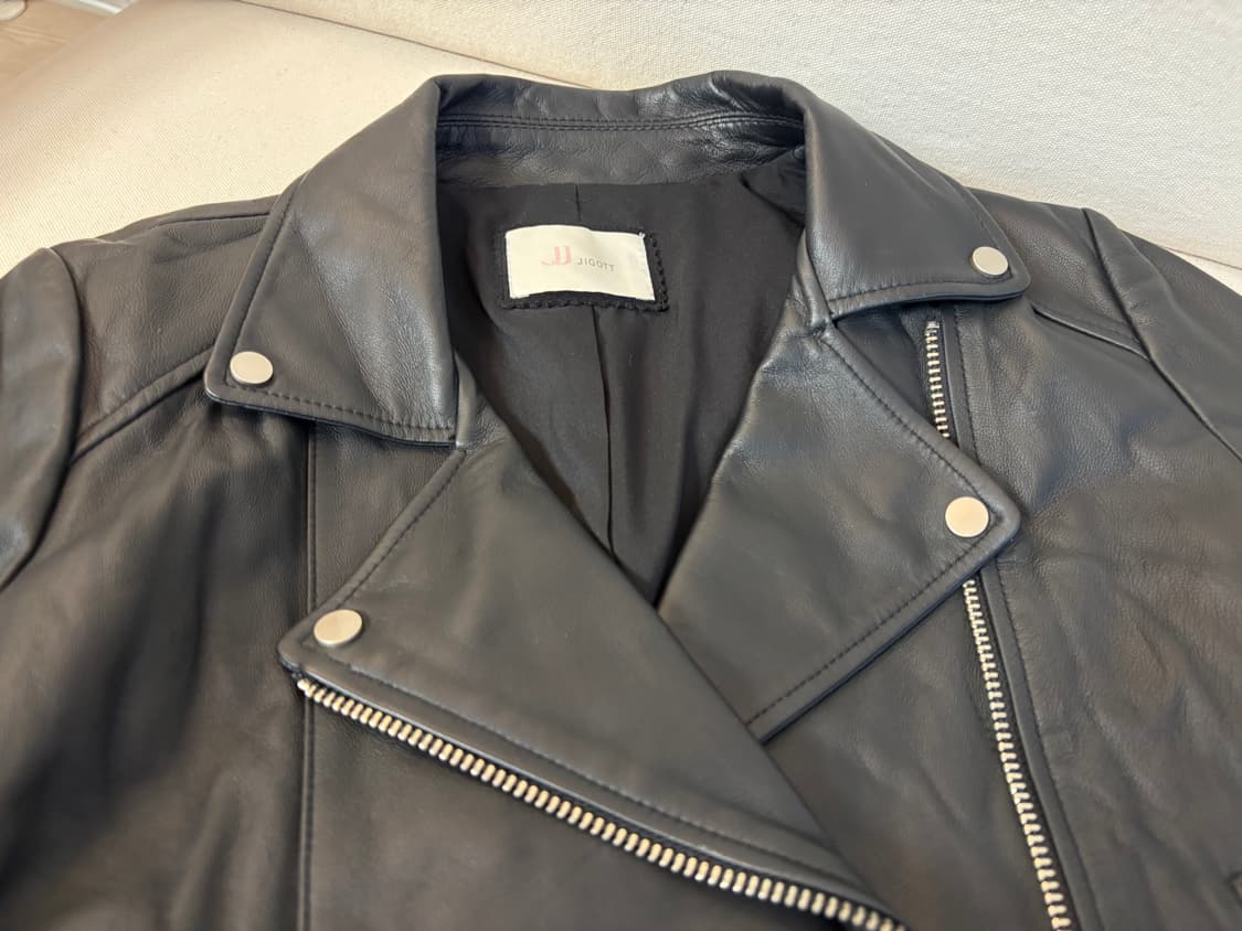 지고트 가죽자켓 s~m사이즈 상품이미지3
