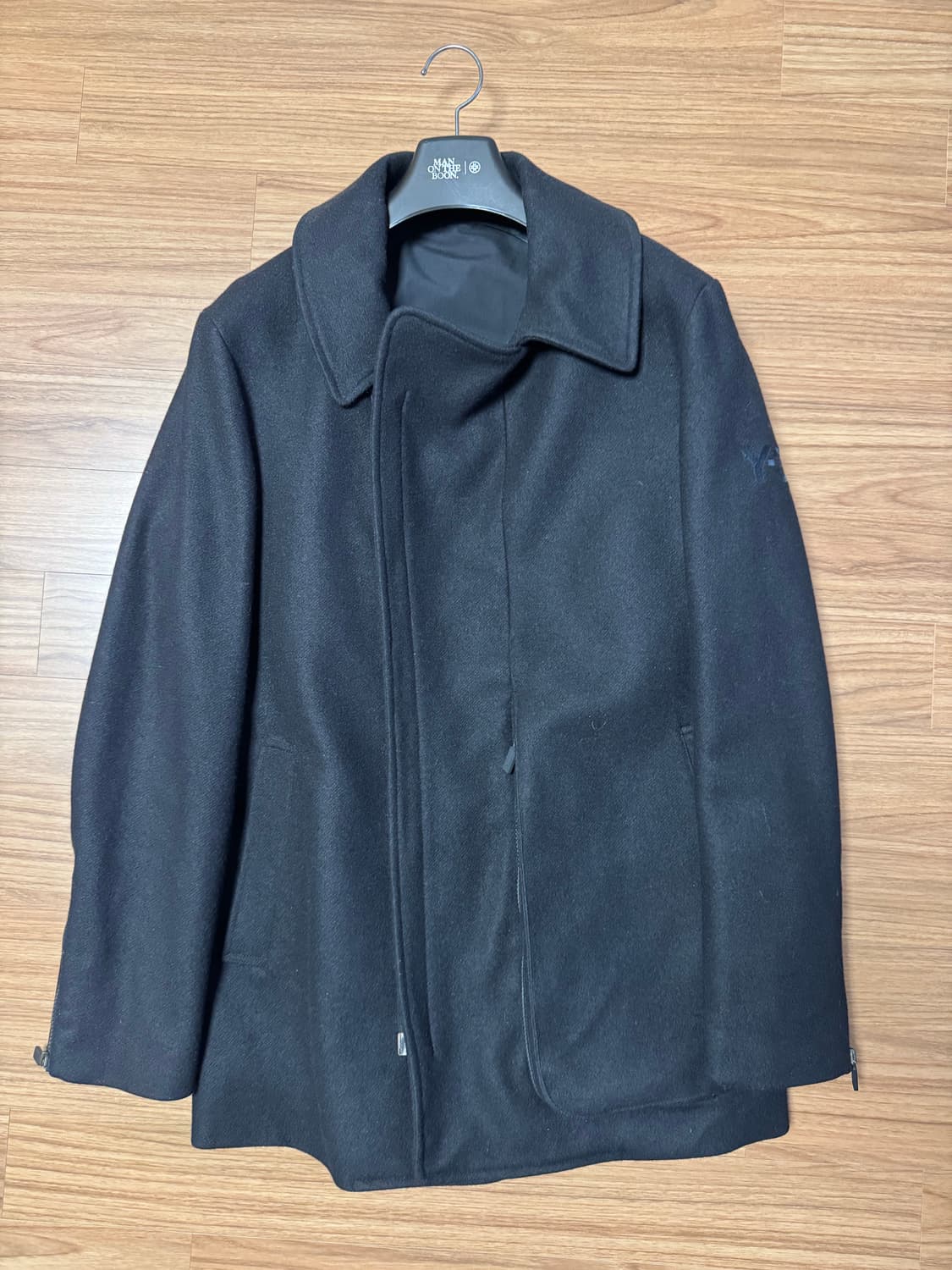 프랑스구매 Y-3 요지야마모토 블랙 반코트 상품이미지7