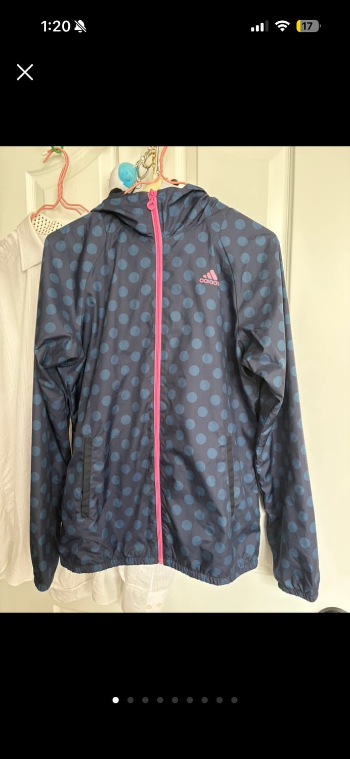 아디다스 도트 바람막이 상품이미지1