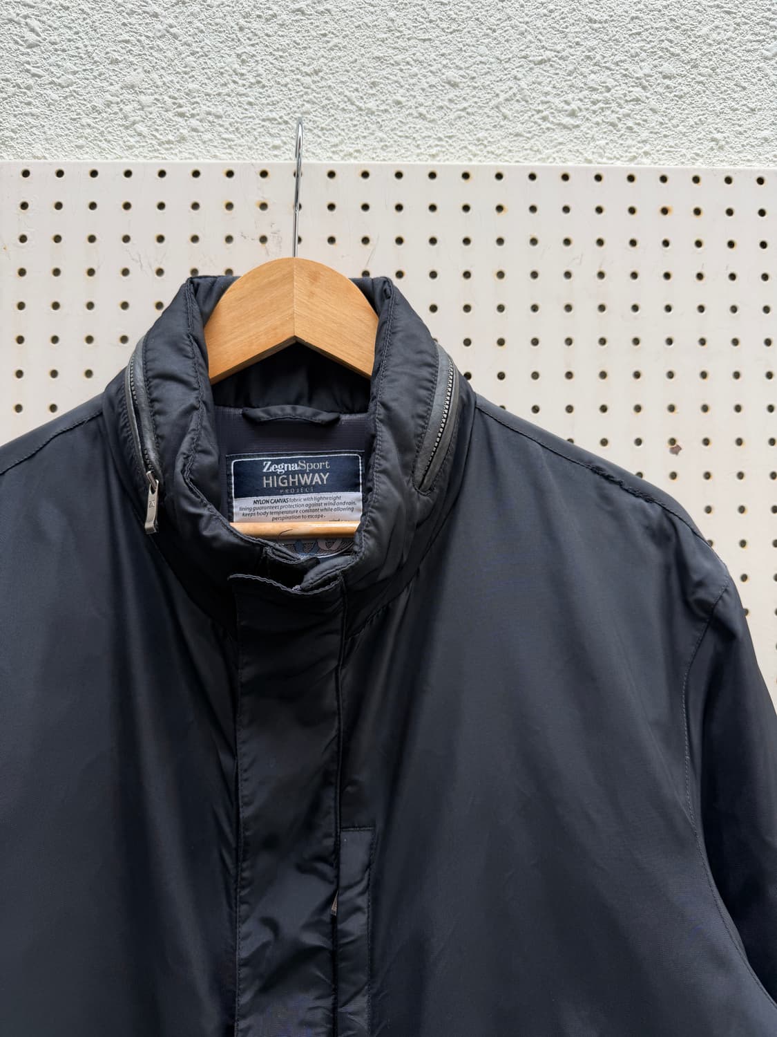 2000s ZEGNA SPORT HIGH WAY 제냐스포츠 나일론자켓 상품이미지5