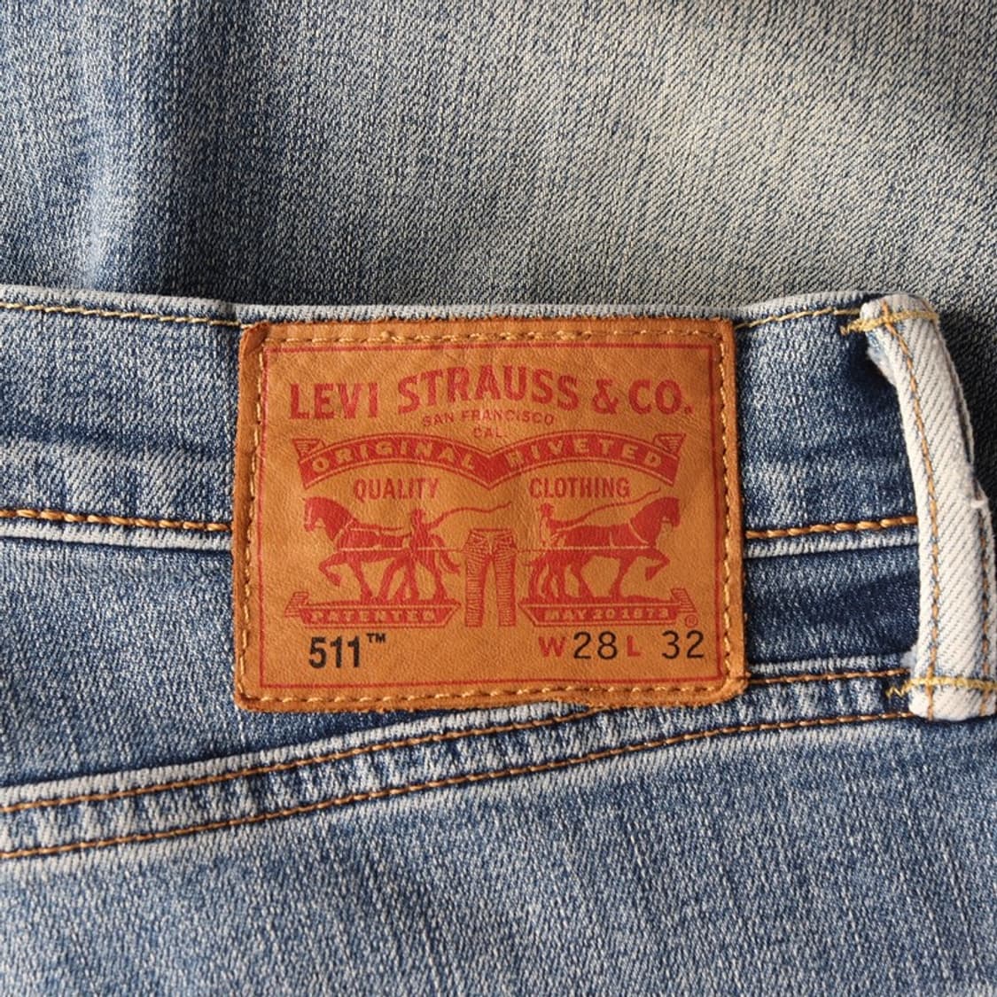 리바이스 511 슬림 핏 스트레치 데님 팬츠 28 상품이미지6